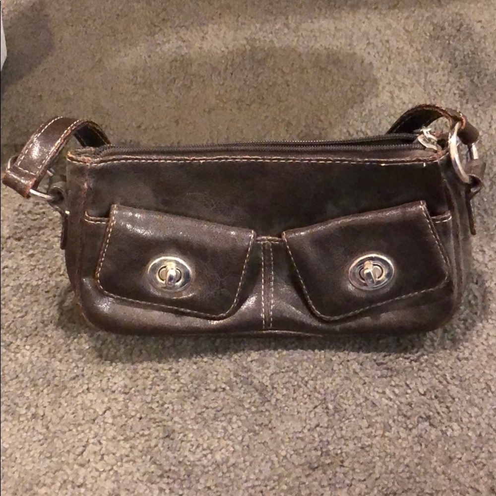 Brown small purse